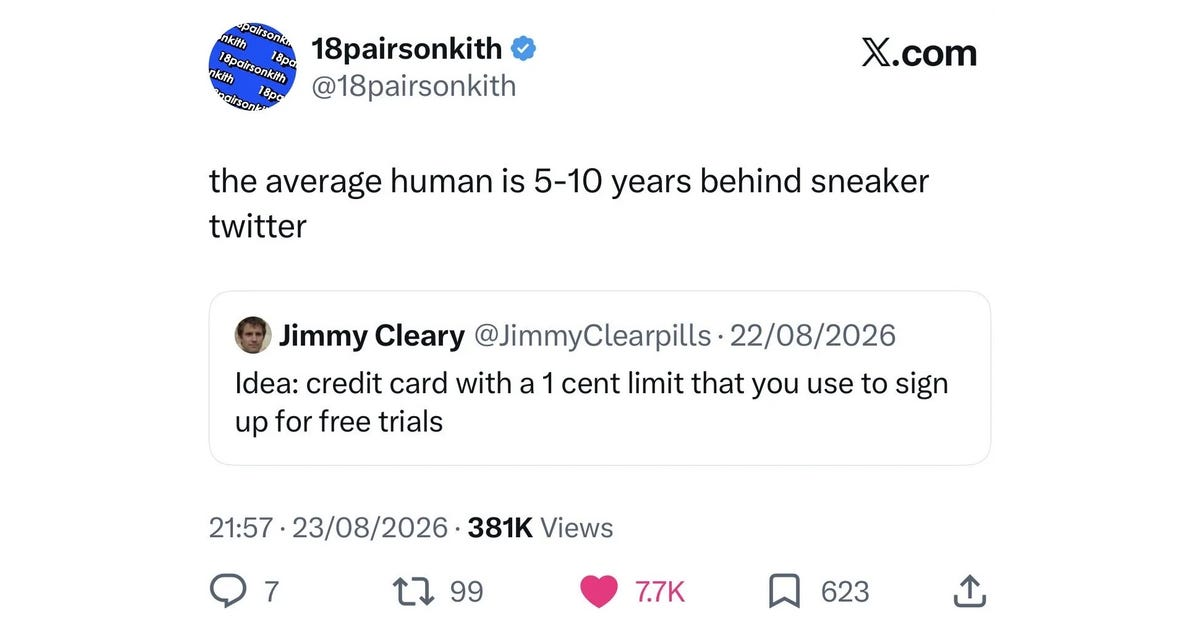 Sneaker Twitter: The Most Competitive Market Nobody Has Heard Of